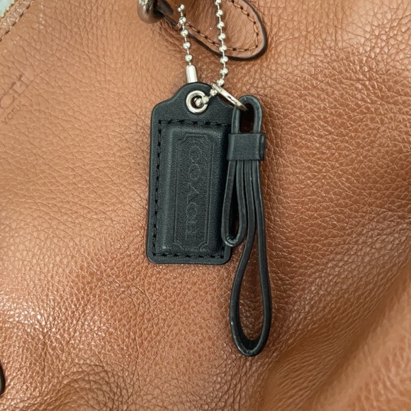 Coach Brown Leather Crossbody Purse / Bag - Picture 6 of 8